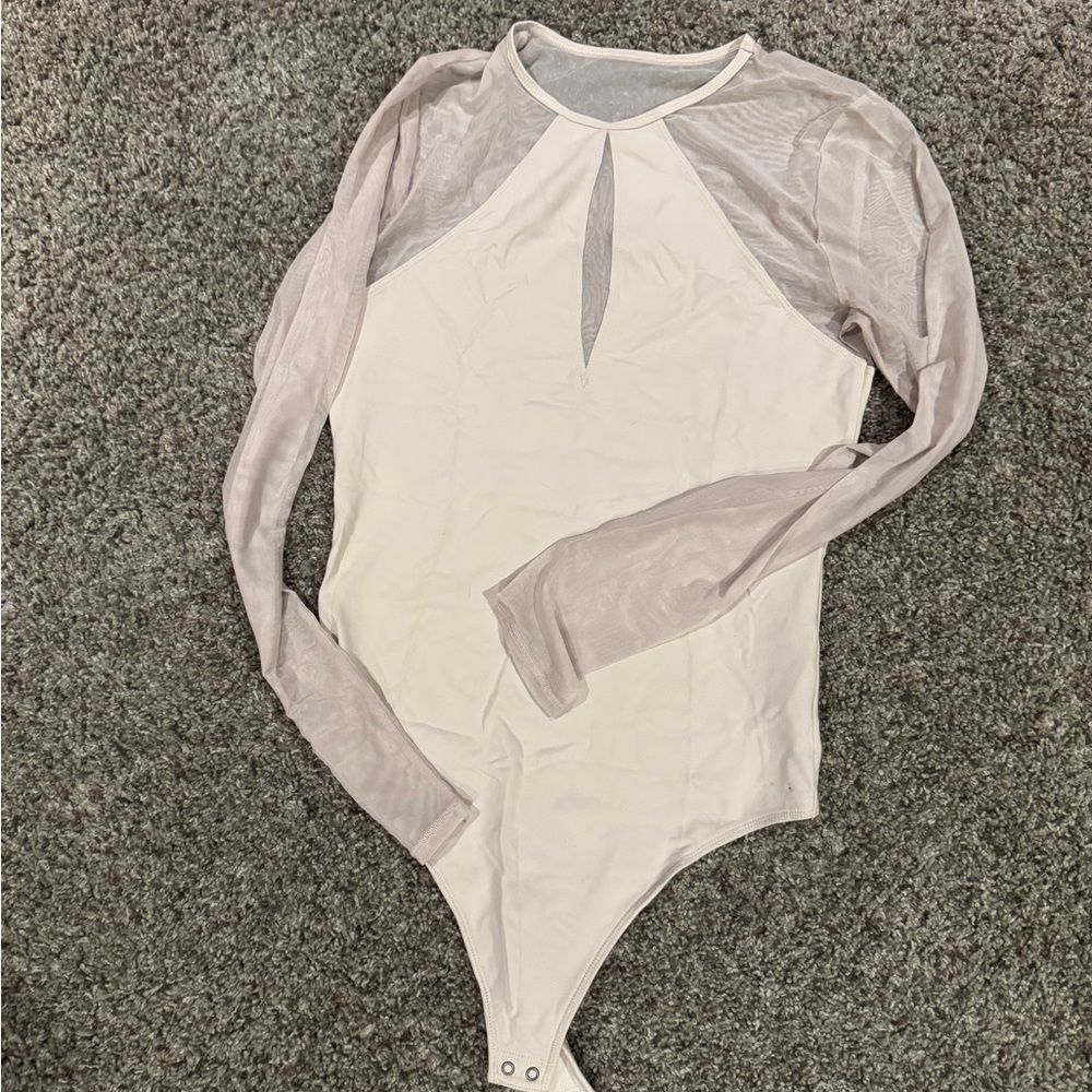 Abercrombie & Fitch Cream Bodysuit